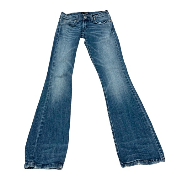 Levi's Denim - Levi’s 524 Juniors Super Low Medium Wash Denim Jeans Stretch Size 0